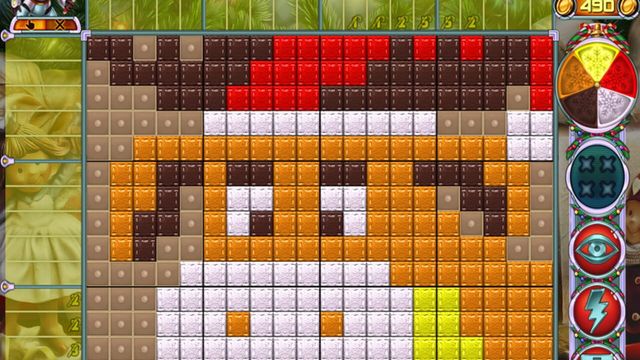 Rainbow Mosaics 10: Christmas Helper Screenshot
