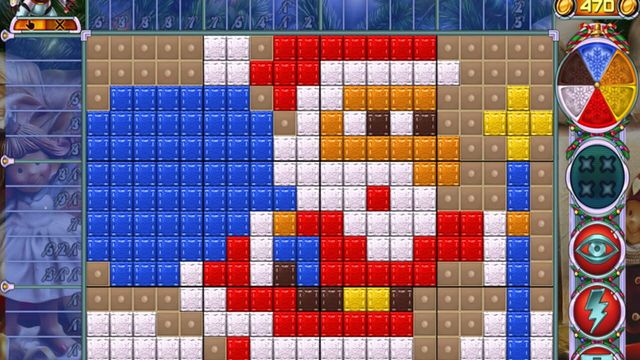 Rainbow Mosaics 10: Christmas Helper Screenshot
