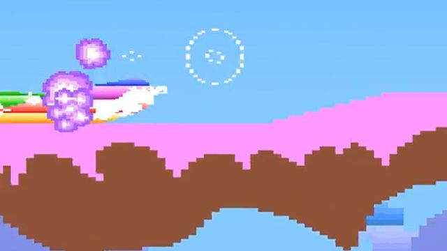 Retro Unicorn Attack Screenshot