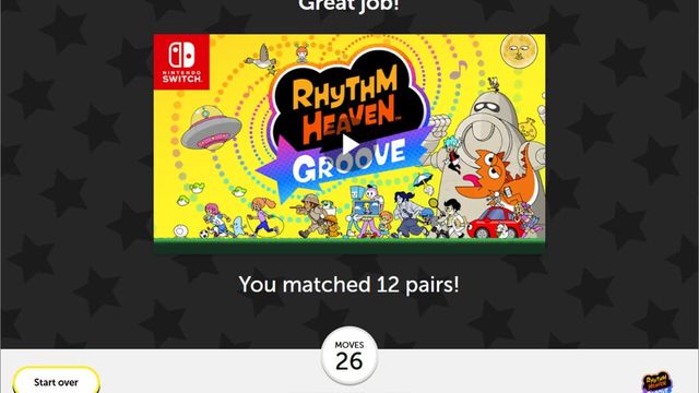 Rhythm Heaven Groove: Memory Match-Up screenshot 5