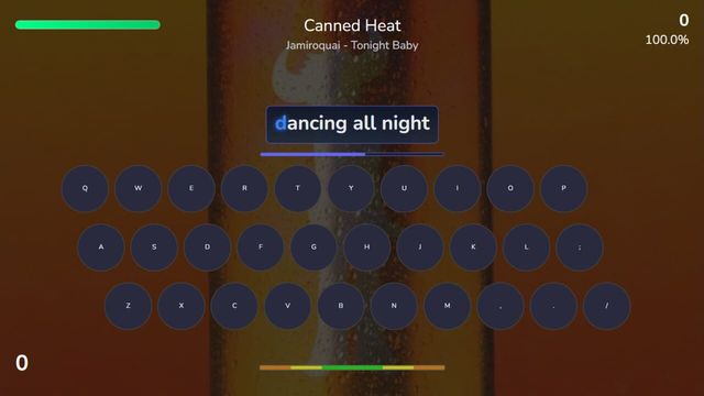 Rhythm Typer Screenshot