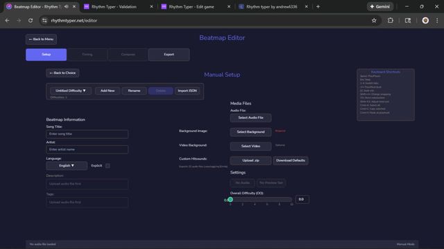 Rhythm Typer Screenshot