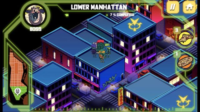 Rise of the Teenage Mutant Ninja Turtles: City Showdown Screenshot