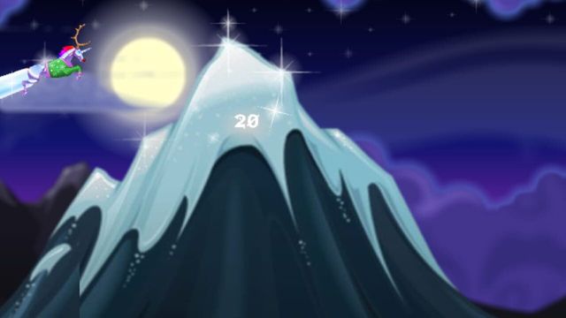 Robot Unicorn Attack: Christmas Edition Screenshot