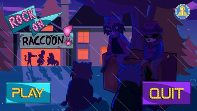 Rock On, Raccoon! Screenshot