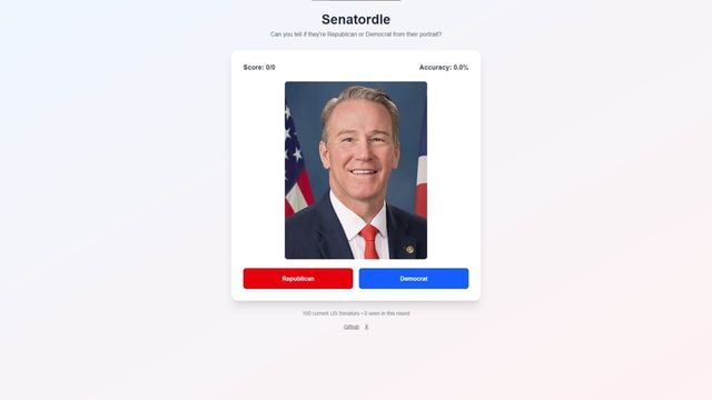 Senatordle screenshot 3