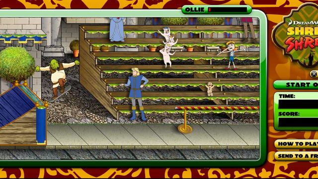 Shrek Shreds Screenshot