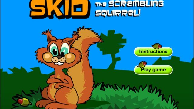 Skid the Scrambling Squirrel Screenshot