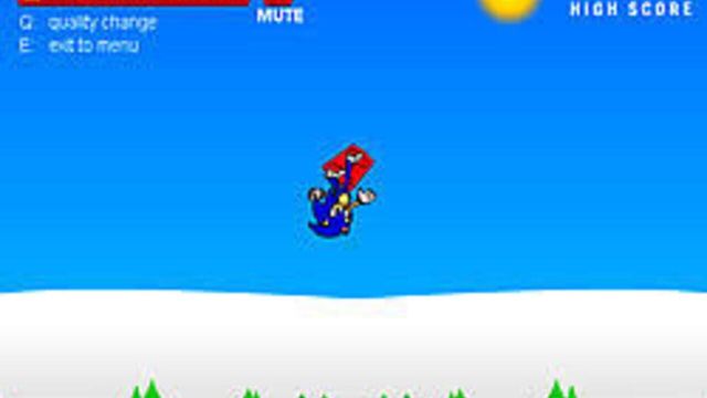 Sonic 3D Snowboarding Screenshot