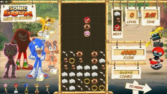 Sonic Boom: Link 'n Smash Screenshot