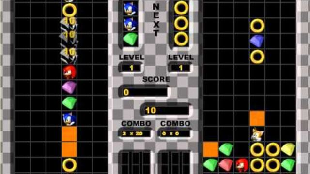 Sonic Heroes Puzzle Screenshot