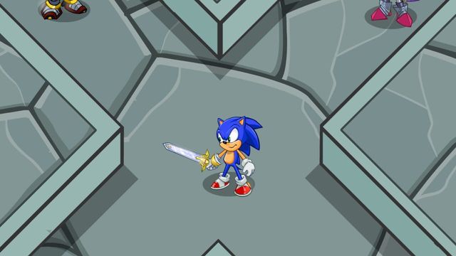 Sonic Knight In Training Screenshot