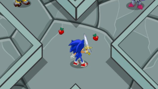 Sonic Knight In Training Screenshot
