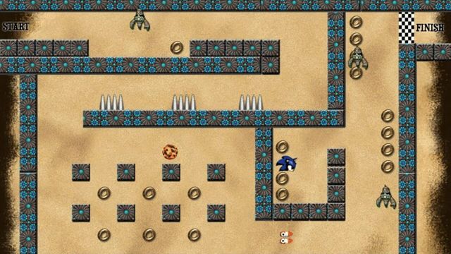 Sonic Maze Craze Screenshot