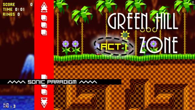 Sonic Paradigm Screenshot