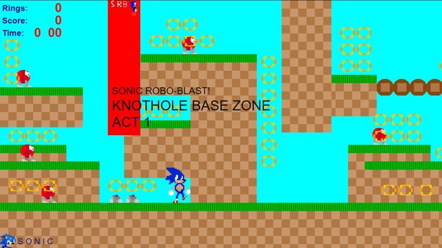 Sonic Robo Blast Screenshot