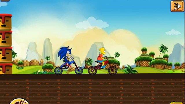 Sonic vs. Simpson Screenshot