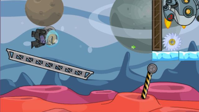Space Captain vs Mega Robots Screenshot