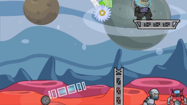 Space Captain vs Mega Robots Screenshot