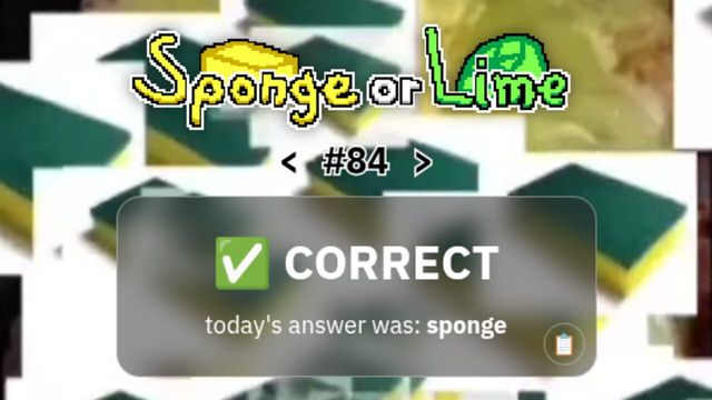 Sponge or Lime screenshot 2