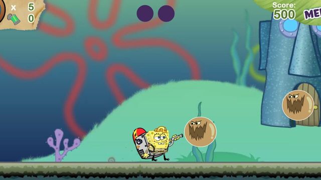 Spongebob & Patrick: Dirty Bubble Busters Screenshot