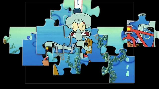 Squidward Tentacles Jigsaw Screenshot