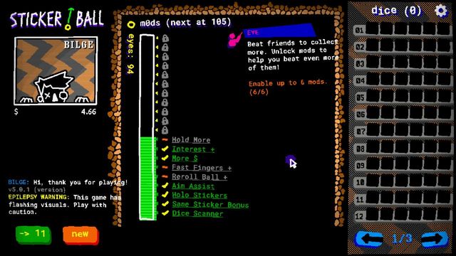 Sticker/Ball Screenshot