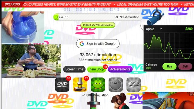 Stimulation Clicker Screenshot