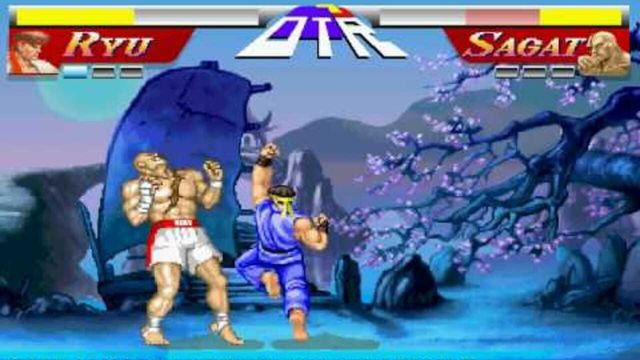 Street Fighter II: Ryu vs. Sagat Screenshot