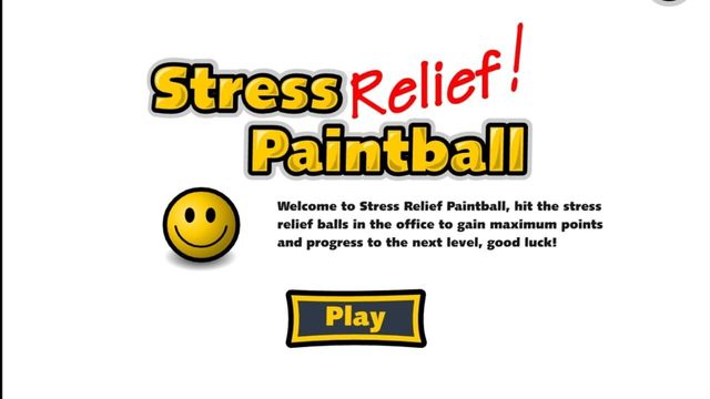Stress Relief Paintball Screenshot