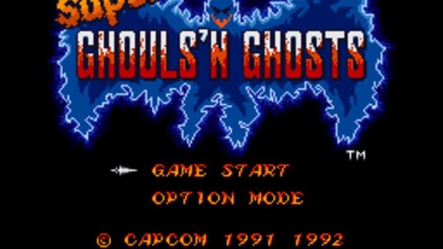 Super Ghouls'n Ghosts Screenshot