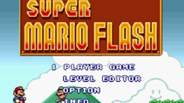 Super Mario Flash Screenshot