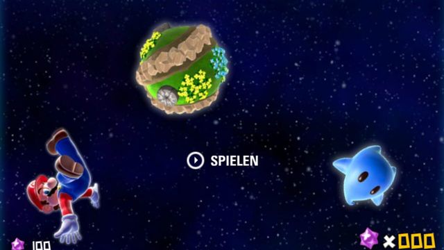 Super Mario Galaxy Star Bit Screenshot