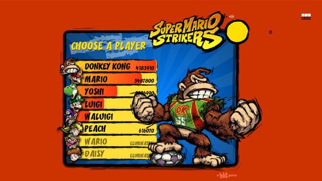Super Mario Strikers Screenshot