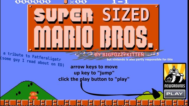 Super Sized Mario Bros Screenshot