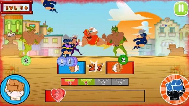 Super Wrestlers: Slap's Fury Screenshot