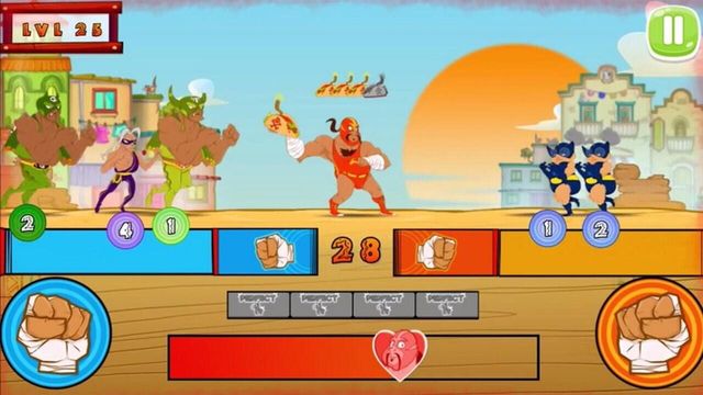 Super Wrestlers: Slap's Fury Screenshot