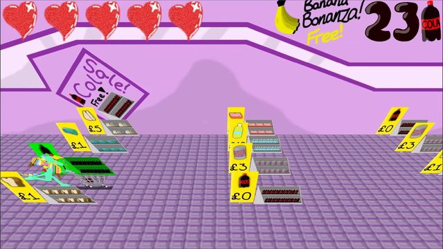 Supermarket Cola Dash Deluxe! Screenshot