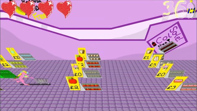 Supermarket Cola Dash Deluxe! Screenshot