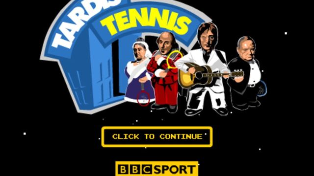 Tardis Tennis Screenshot