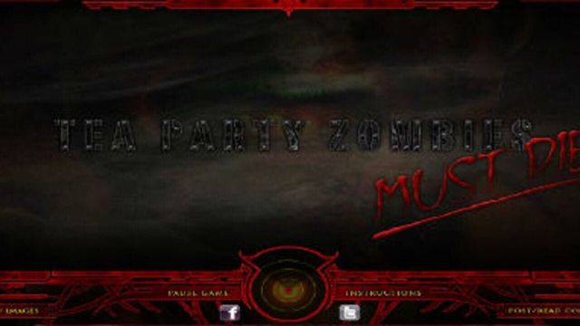 Tea Party Zombie Must Die Screenshot