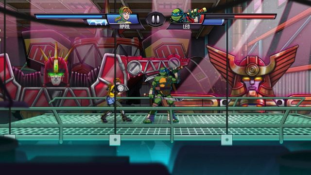 Teenage Mutant Ninja Turtles VS Power Rangers: Ultimate Hero Clash! Screenshot