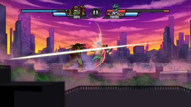 Teenage Mutant Ninja Turtles VS Power Rangers: Ultimate Hero Clash! Screenshot