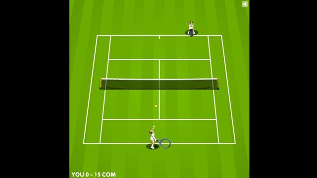 Tennis Game Screenshot