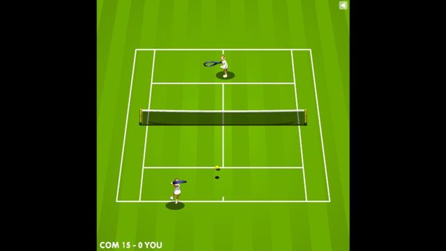 Tennis Game Screenshot