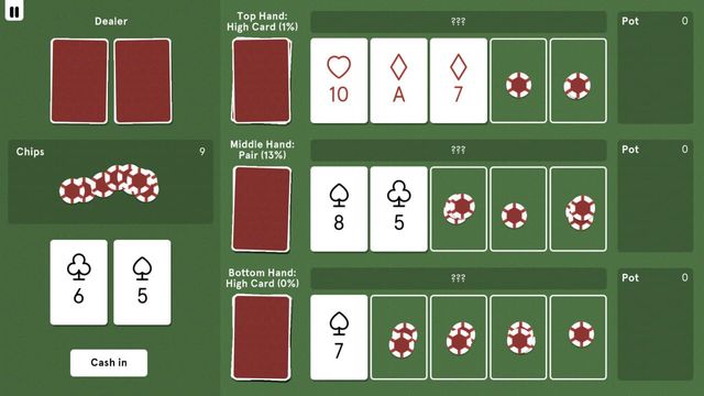 Texas Lane'em Poker Screenshot