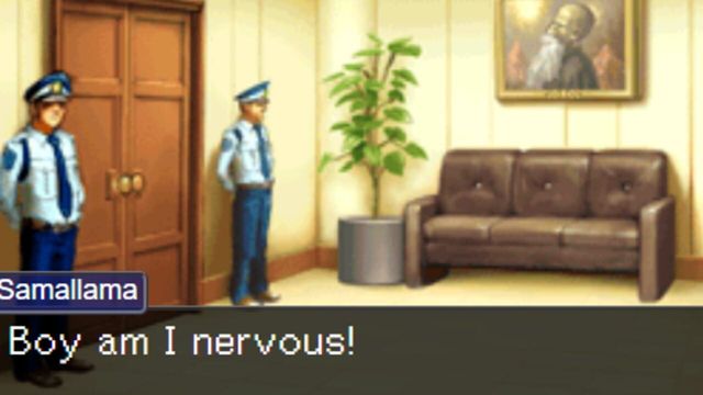 That time I got reincarnated as a fictional Defence Lawyer in an Ace Attorney fangame and had to defend myself against incredibly unfair odds. screenshot 1
