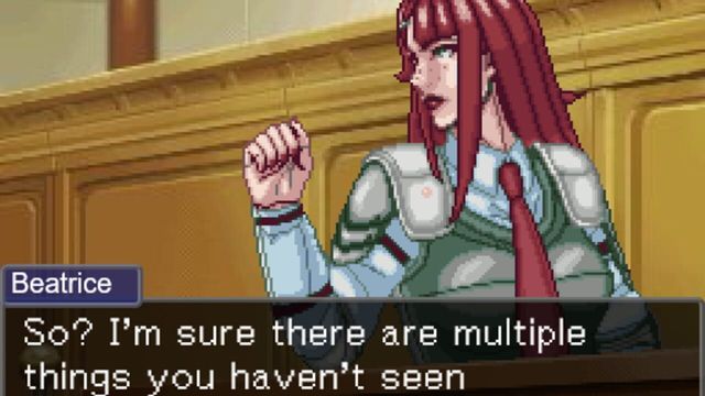 That time I got reincarnated as a fictional Defence Lawyer in an Ace Attorney fangame and had to defend myself against incredibly unfair odds. screenshot 2