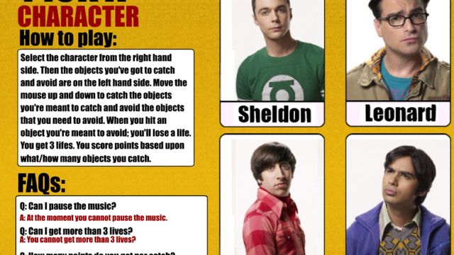 The Big Bang Theory Game Screenshot