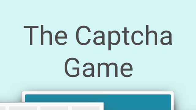 The Captcha Game Screenshot